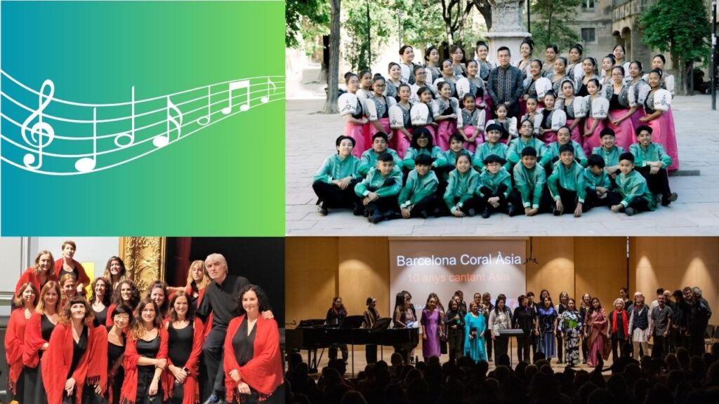 Concierto multilingüe a tres coros
