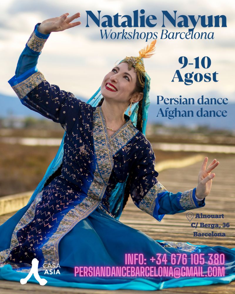 Talleres de danza persa y afgana con Natalie Nayun