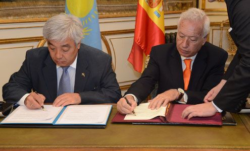 Excelente estado de relaciones entre España y Kazajstán