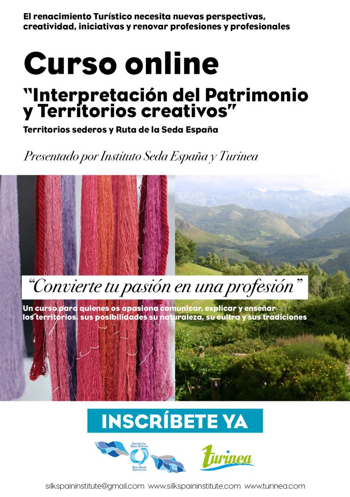 Inscríbete en el curso “Interpretación del Patrimonio y Territorios Creativos»
