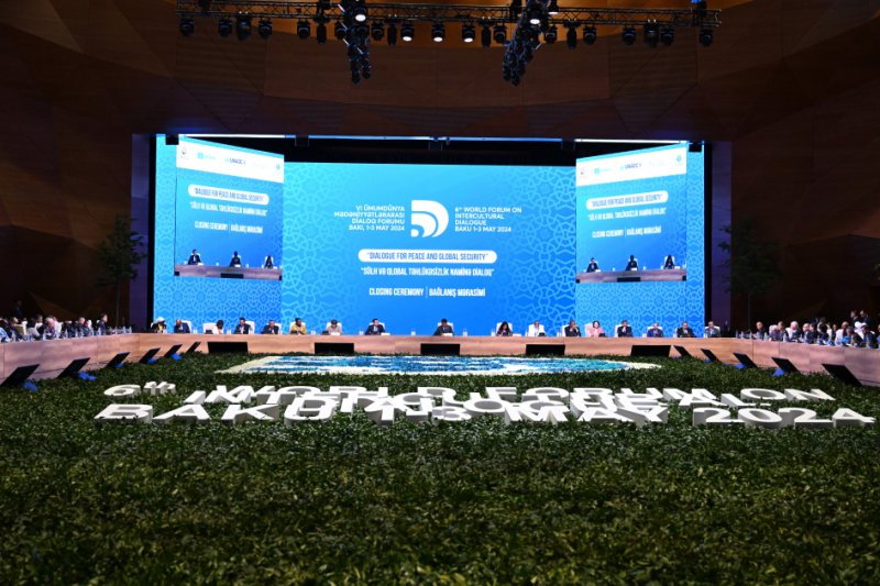 Se celebró la ceremonia de clausura del VI Foro Mundial del Diálogo Intercultural