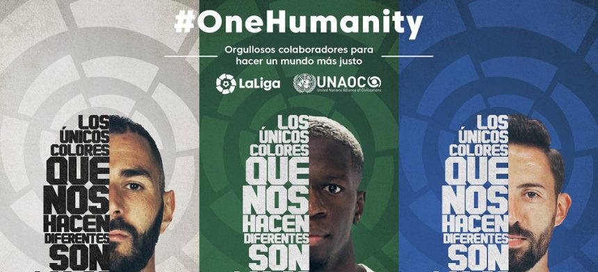ODS17. La Liga se adhiere a la Alianza de Civilizaciones de Naciones Unidas (UNAOC) en la campaña ONE HUMANITY