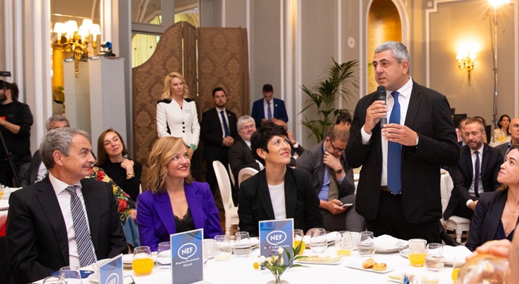Zurab Pololikashvili presume de la nueva y «moderna» sede de ONU Turismo en Madrid