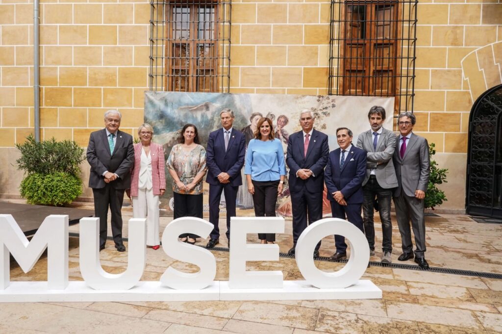 Nexos-Alianza y Asociación Nacional de La Seda, La Lana y El Tapiz, asistió a la inauguración en Valencia de la Exposición: