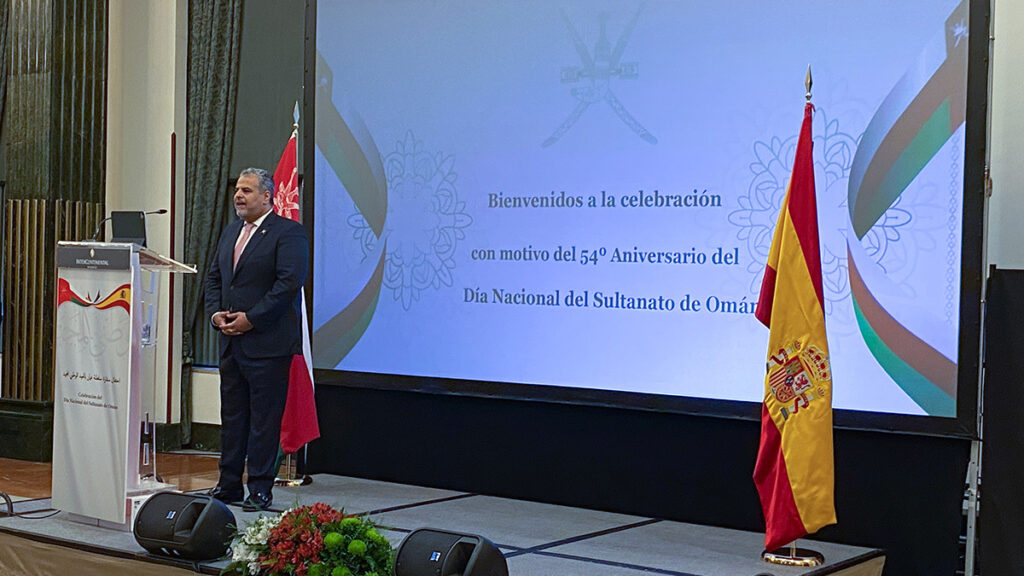 El embajador de Omán subraya en su despedida las raíces culturales compartidas y el futuro próspero de las relaciones con España