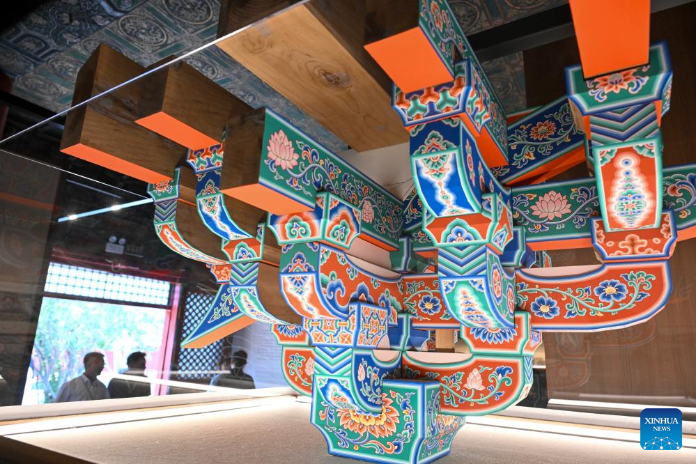 Exposición «Un legado milenario de Caihua: Herencia e Innovación en la Pintura Policromada Arquitectónica China de Estilo Oficial» en Beijing