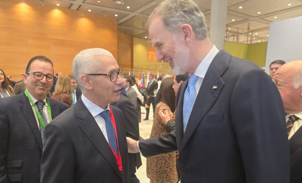 El Rey de España recibe en Granada a Talbi Alami en la AP-UpM