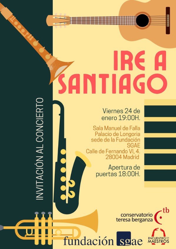 IRÉ A SANTIAGO Concierto del Proyecto “ENCUENTRO CON LOS MAESTROS”