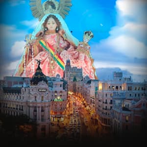 Festividad de la Virgen de Urkupiña de Bolivia en Madrid