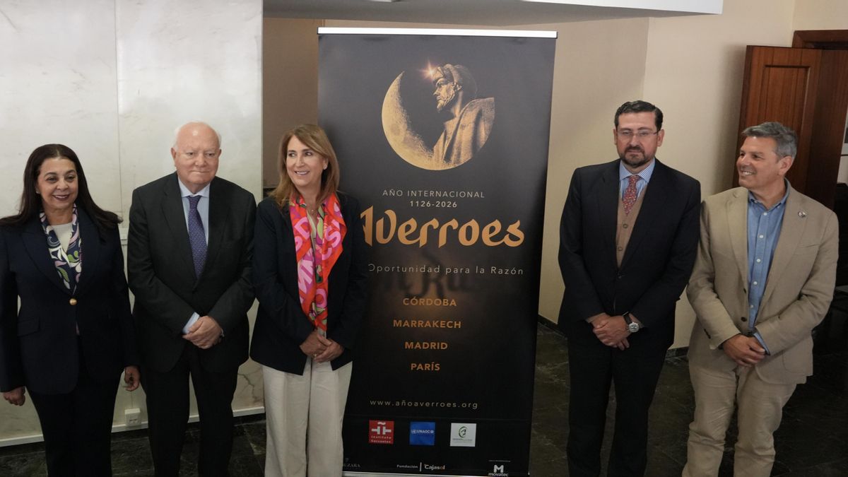 Ana López, Miguel Ángel Moratinos, Karima Benyaich y Miguel Moro presentan en Córdoba las actividades del IX Centenario de Averroes