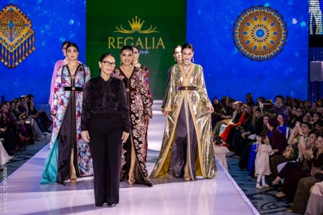 El caftán marroquí deslumbra en la Fashion Week de Turkmenistán