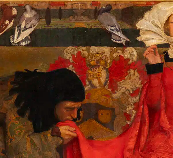 Eleanor Fortescue-Brickdale. El pálido semblante del amor verdadero, 1899 © Musée d’Orsay, dist. RMN-Grand Palais/Sophie Crépy
