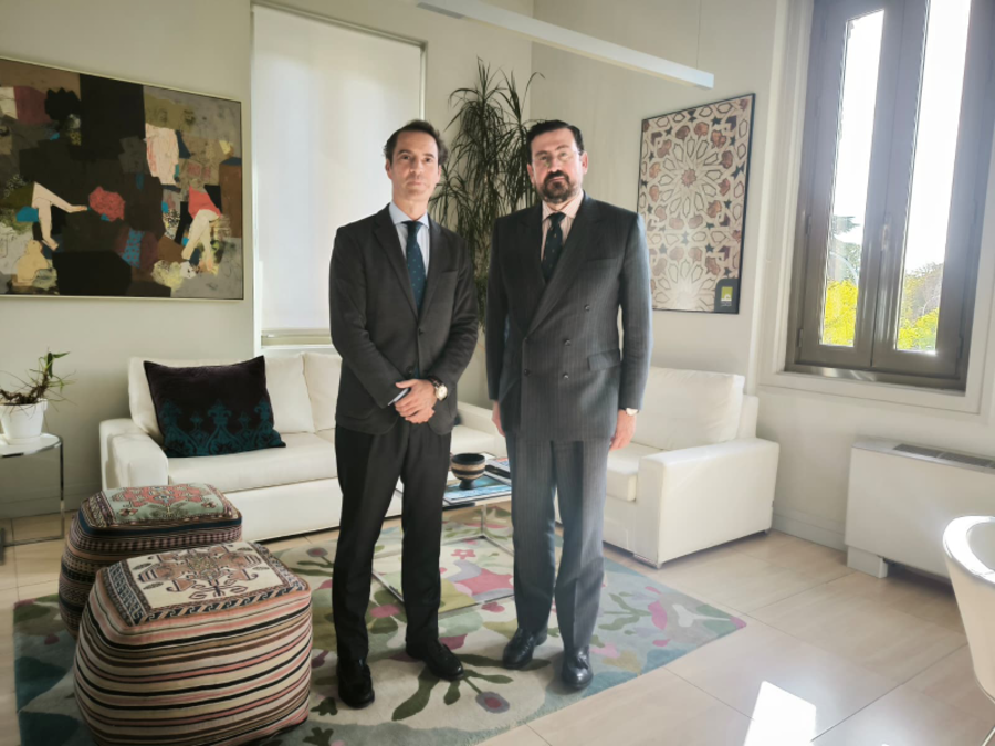 Encuentro con Javier Colomina, representante especial de la OTAN para la Vecindad Sur 
