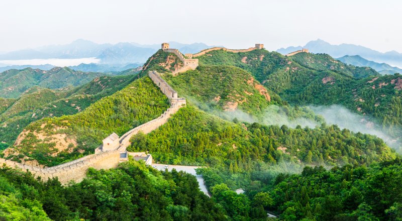 La Gran Muralla China es 2.500 kilómetros más larga