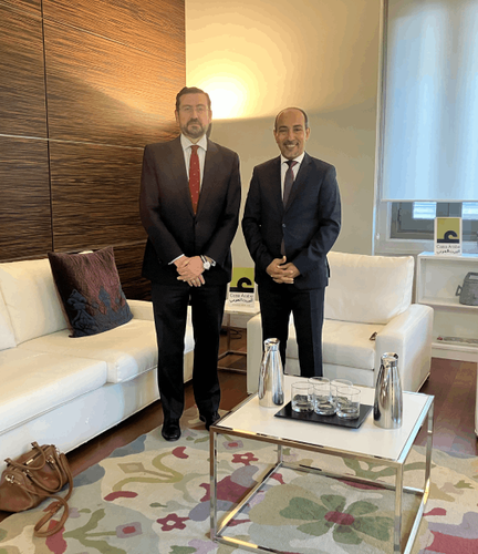 Visita del Secretario General del Ministerio de Exteriores de Yibuti 