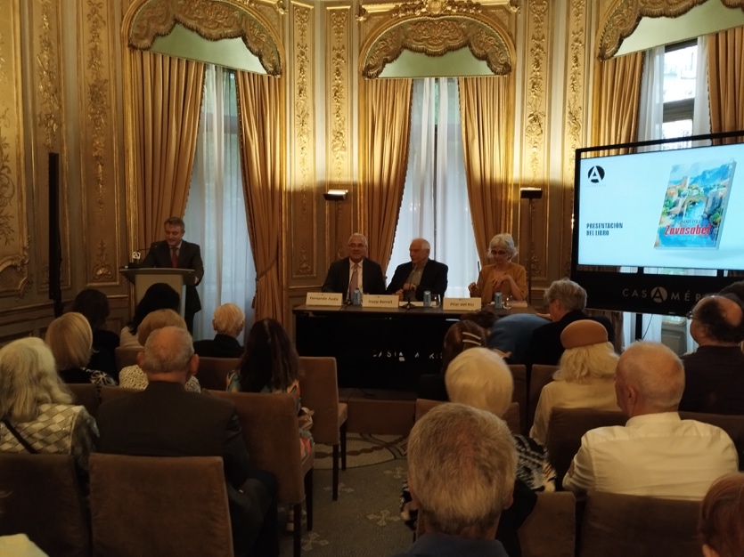 Presentación en del libro: «Zavasbel» en Casa América